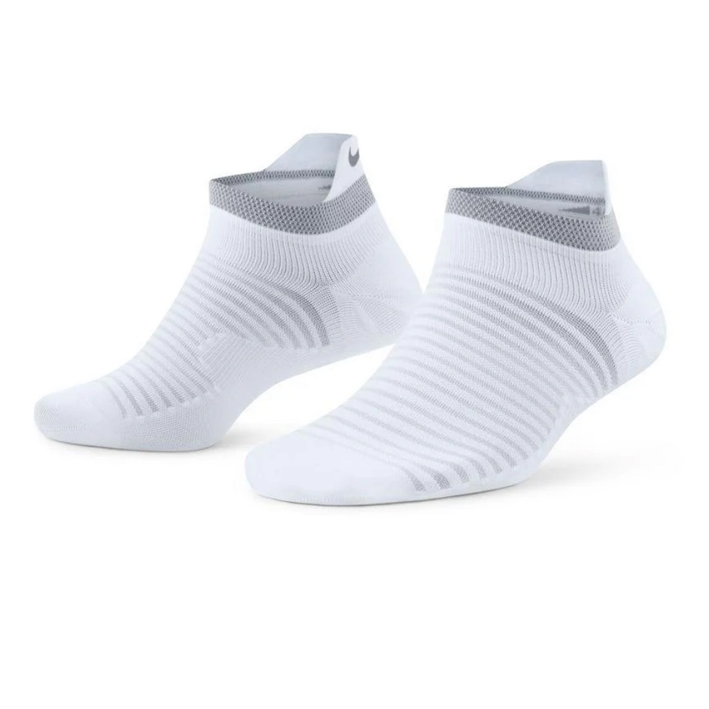 Nike spark running lightweight white no show Socks